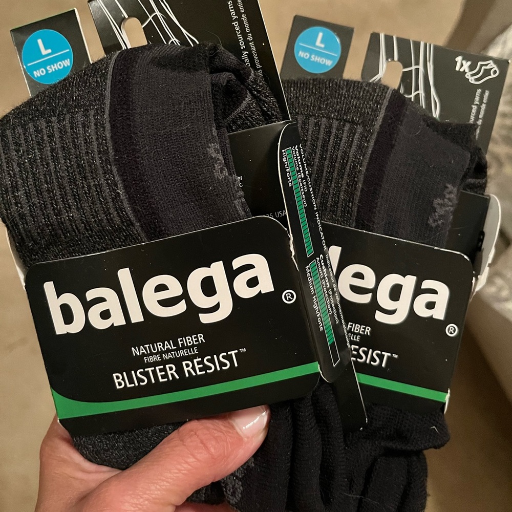2 pair of Balega Blister Resist Socks (NEW)